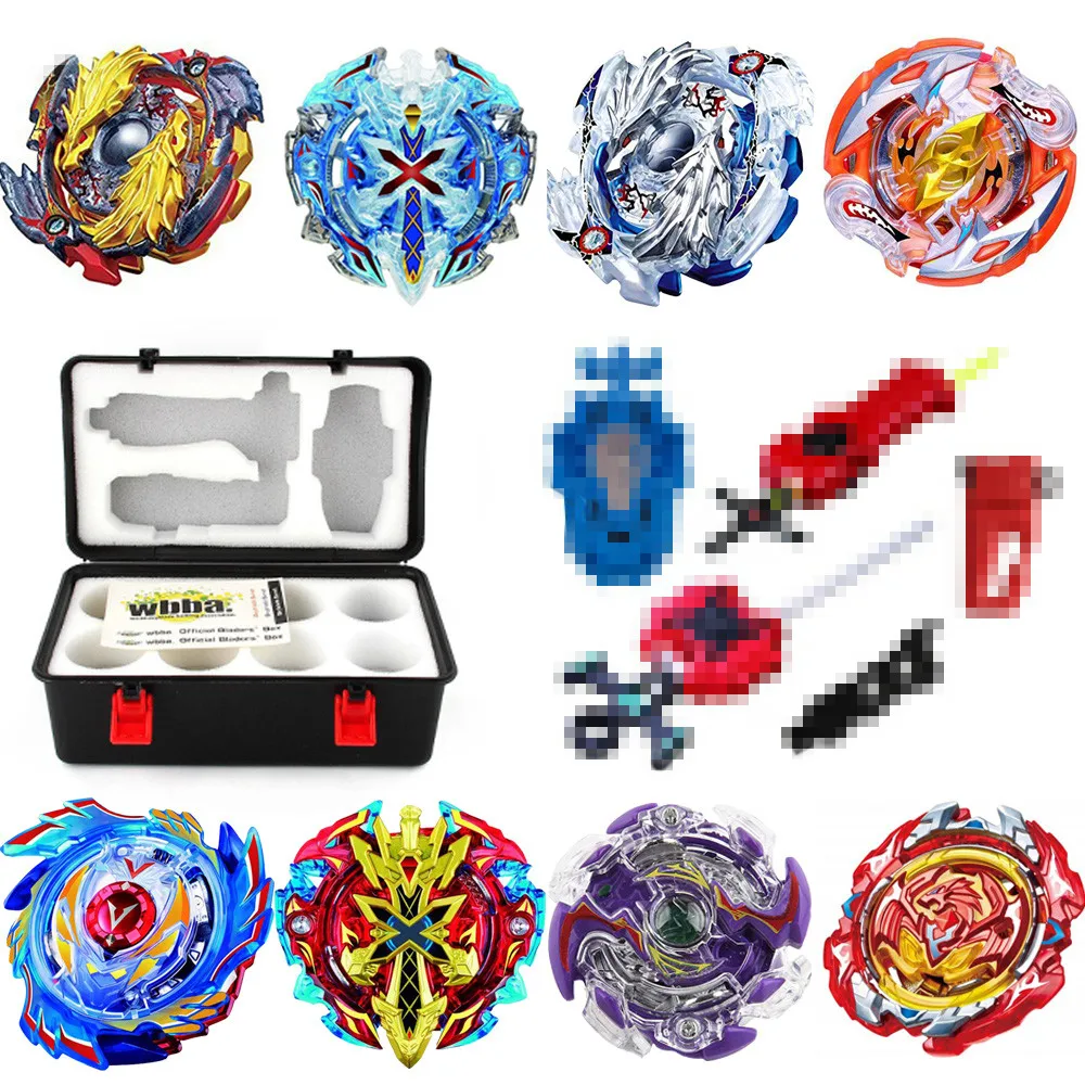 

B-X TOUPIE BURST BEYBLADE Spinning Top Toupies metal fusion arena set With Storage Box Drain Fafnir Toys for boy