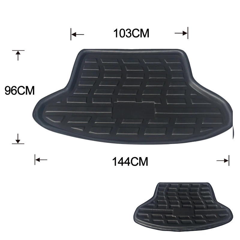 Rear Boot Cargo Liner Tray Trunk Floor Carpet Mats Mat Carpets Pad For Toyota Prius 2004 - 2013 2014 2015  Hatchback Liftback