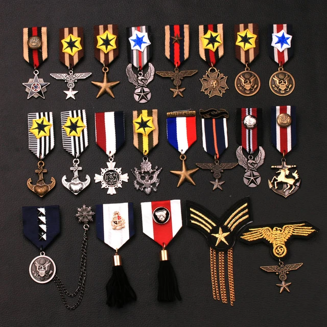 Military brooches and pins deals