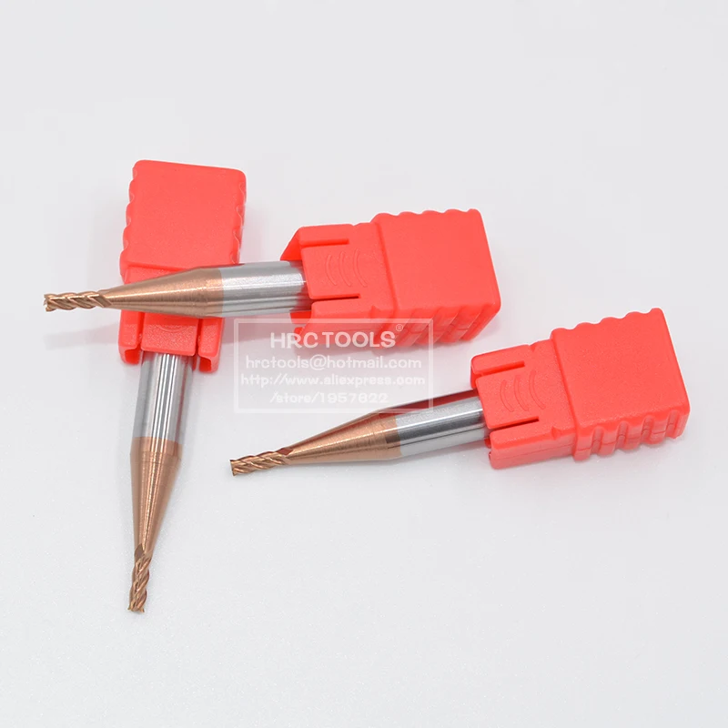 5pcs Soild 초경 합금 코팅 엔드밀 스트레이트 생크 4mm 6mm 8mm 10mm 금속 절단 도구