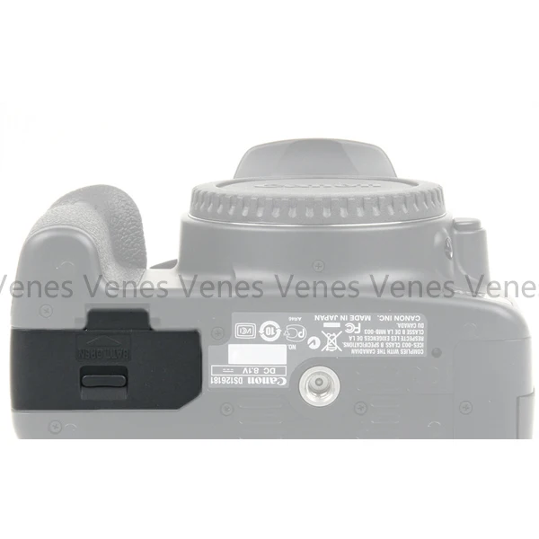 Tampa da porta da bateria, peça de reposição para canon e. os 450d 500d 1000d