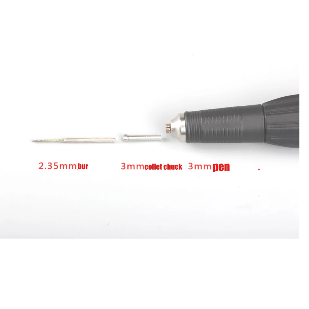 1PC Dental Jewelry Micromotor Polishing Cariving Electric Pen Collet Chuck To Collet Chuck To Burr Adapter Very Convenient