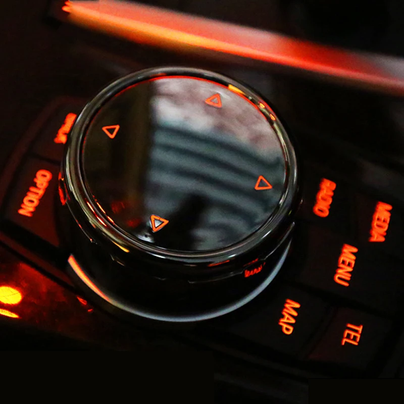 For BMW F Chassis X1 F25 X3 X4 F15 X5 F16 X6 F10 F20 F30 F34 IDrive Car Multimedia Button Knob Cover