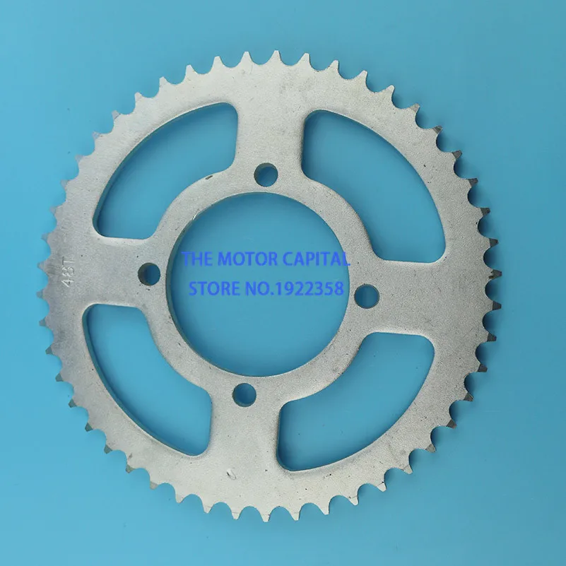 high performance 76mm 428 48T Tooth Rear Chain Sprocket for Motorcycle Pit Dirt Bike Go Kart