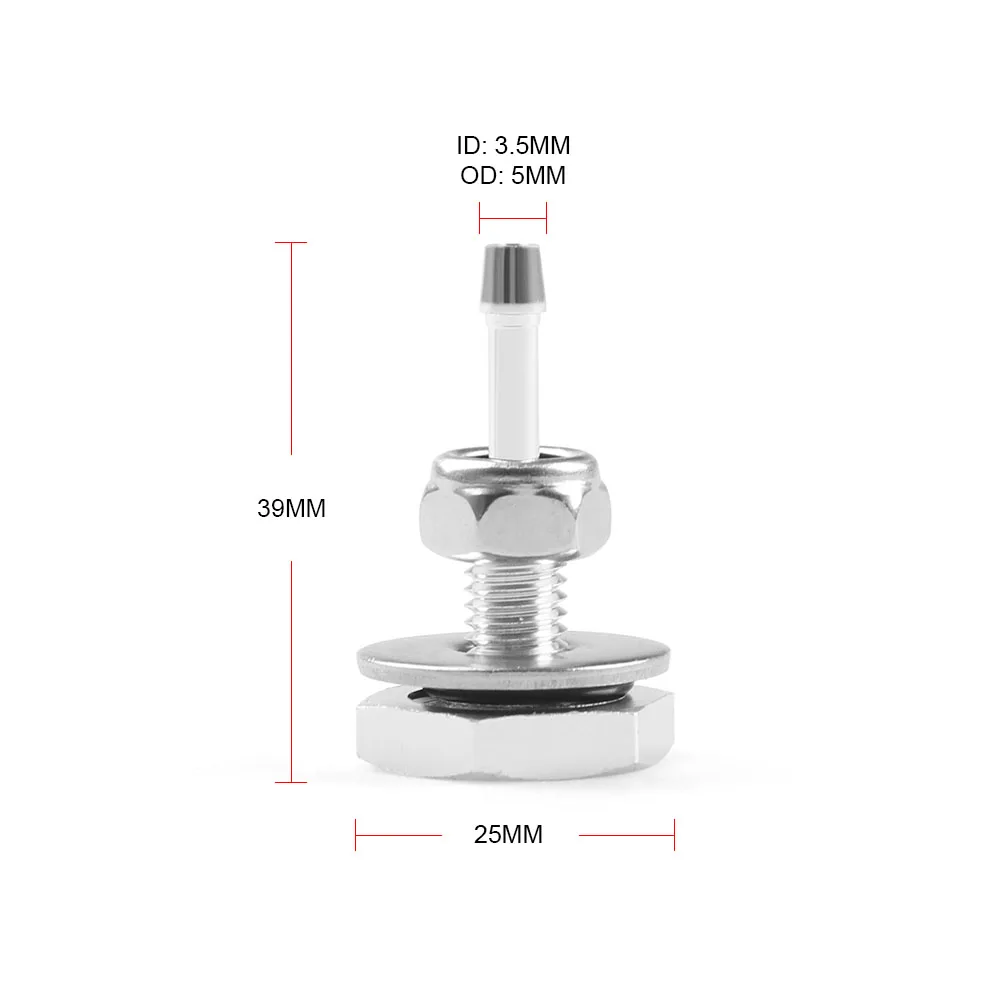 New Turbo Boost Pressure Quick Tap Fitting Kit Pressure Source on Silicone Hose Boost Hose Nipple Turbo Vacuum Vac Gauge Fitting