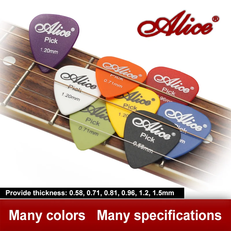 Original alice ABS antiskid Ballad Electric guitar shrapnel Guitar pick Ballad solo strumming