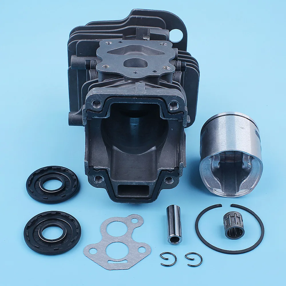 Imagem -06 - Kit de Vedação da Manivela para Pistão do Cilindro 44 mm para Husqvarna 450 Rancher 445 445e Motosserra Peças Sobressalentes de Rolamento de Agulha Banhadas