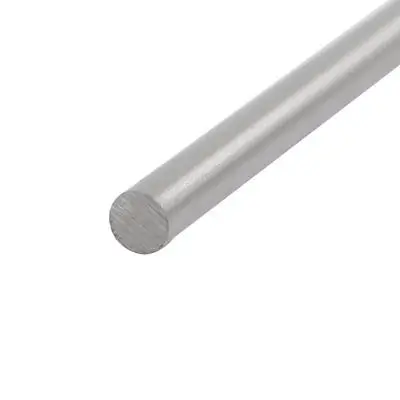3 millimetri di Diametro 200 millimetri di Lunghezza HSS Rotonda Albero Asta Bar Tornio Strumenti Grigio 10pcs