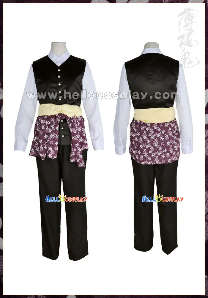 

Hakuouki Shinsengumi Kitan Todo Heisuke Costume H008