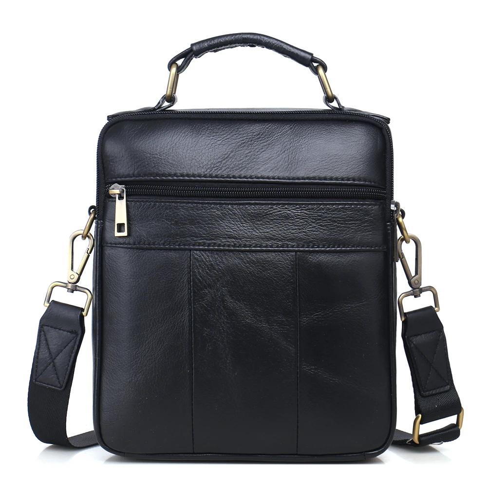 Imagem -03 - Meigardass-bolsa de Ombro de Couro Genuíno para Homens Bolsa Crossbody Empresarial Bolsa Mensageiro Casual Bolsas Masculinas para Ipad