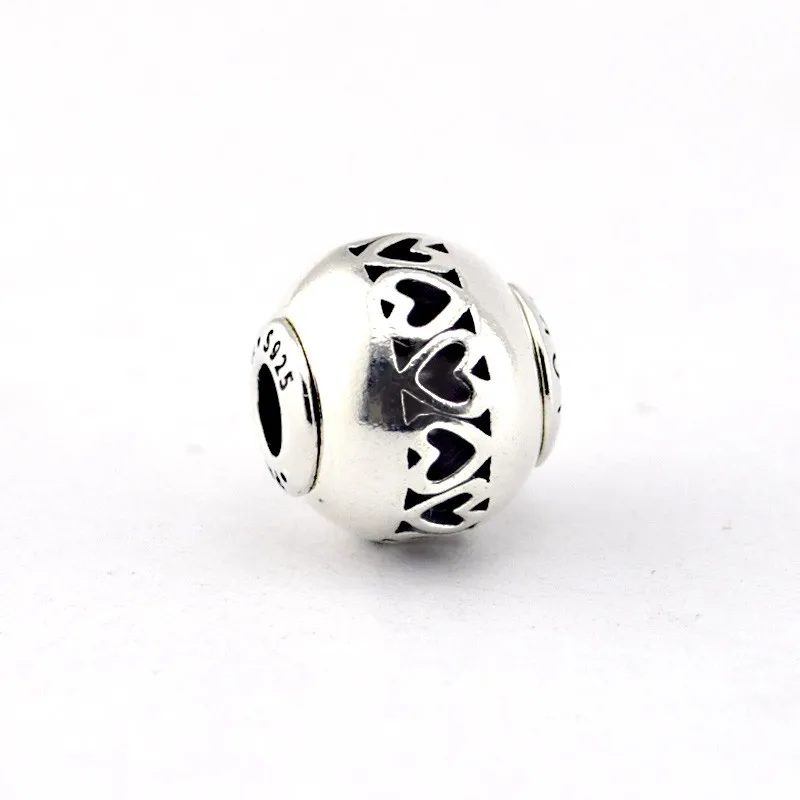 

Fits Pandora Essence Bracelets Love Silver Essence Beads Original 100% 925 Sterling Silver Charms DIY Jewelry 09F017