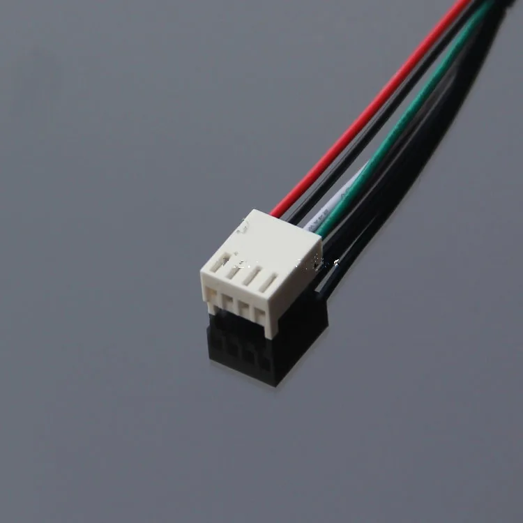 Imagem -02 - Plugue do Conector do Pwb de 100x Molex 4pin 2.54 mm com Fios Cabos 150 mm