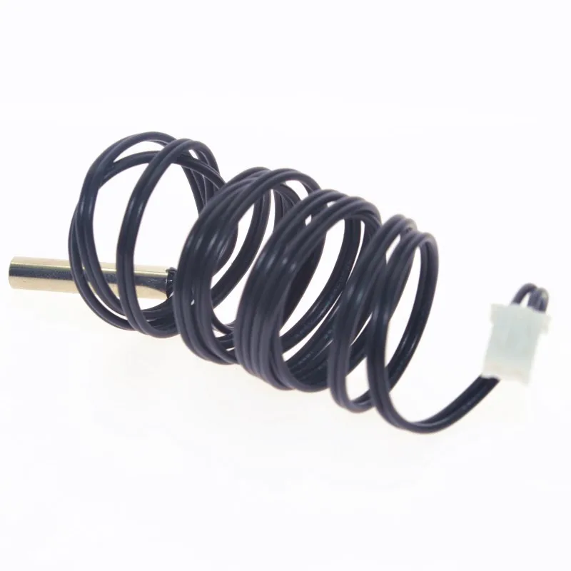 1M NTC Thermistor Temperature Sensor Waterproof Probe Wire 10K 1% 3950 W1209 W1401 cable