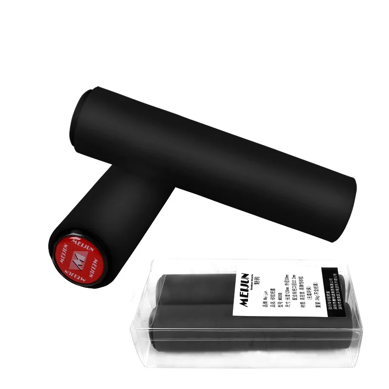 MEIJUN New Lightweight MTB Handlebar Silica Gel Grip Bicycle Mountain Bike Super Soft Antiskid Foam Silicone Sponge Grips