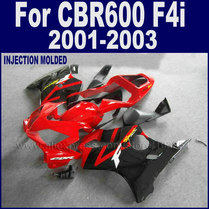 Fairings kit for Honda 2001 2002 2003 CBR600 F4i Injection molding CBR 600 01 02 03