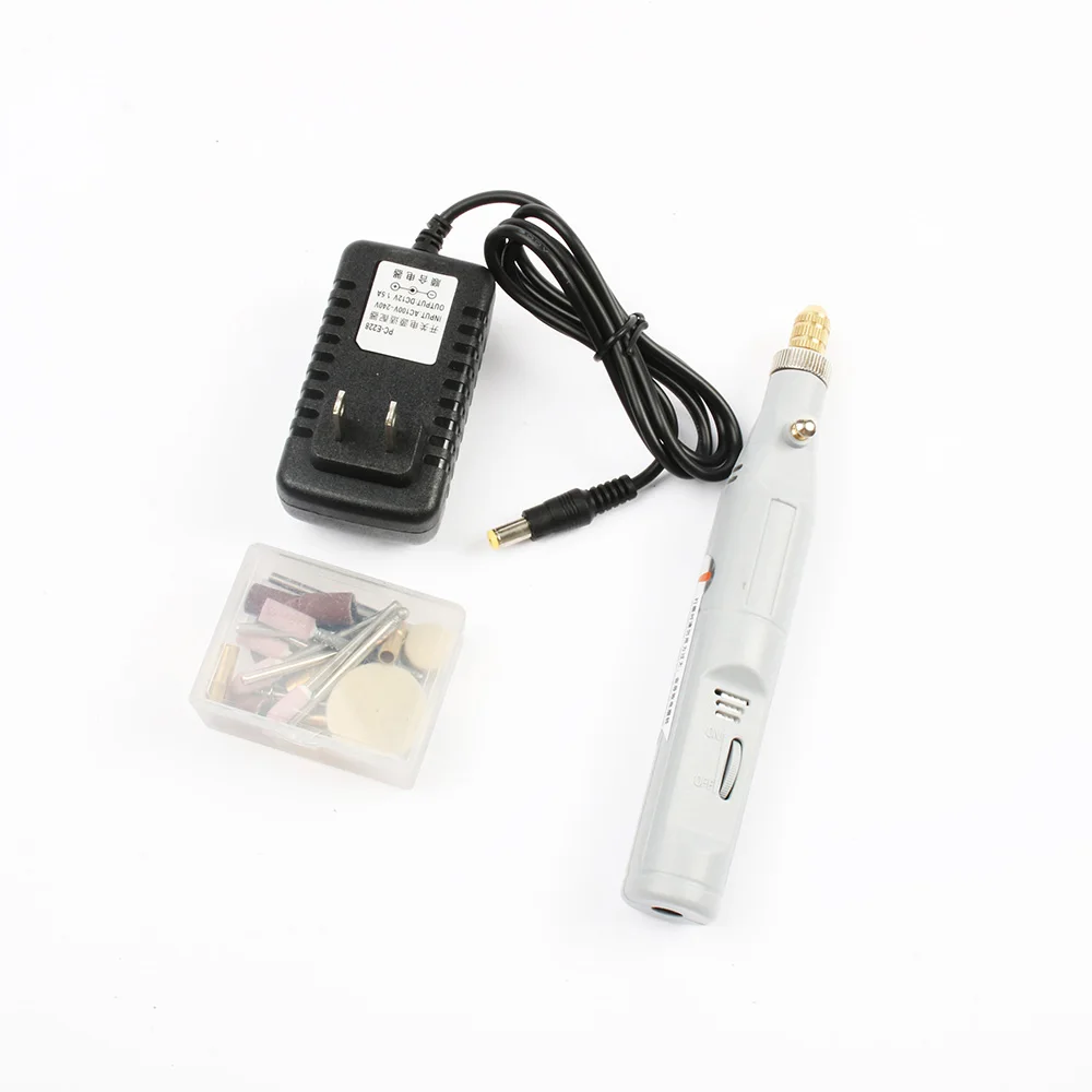 15W 100-240V DC 12V MINI ขนาดเล็กความเร็วไฟฟ้าเครื่องบดมือเจาะ
