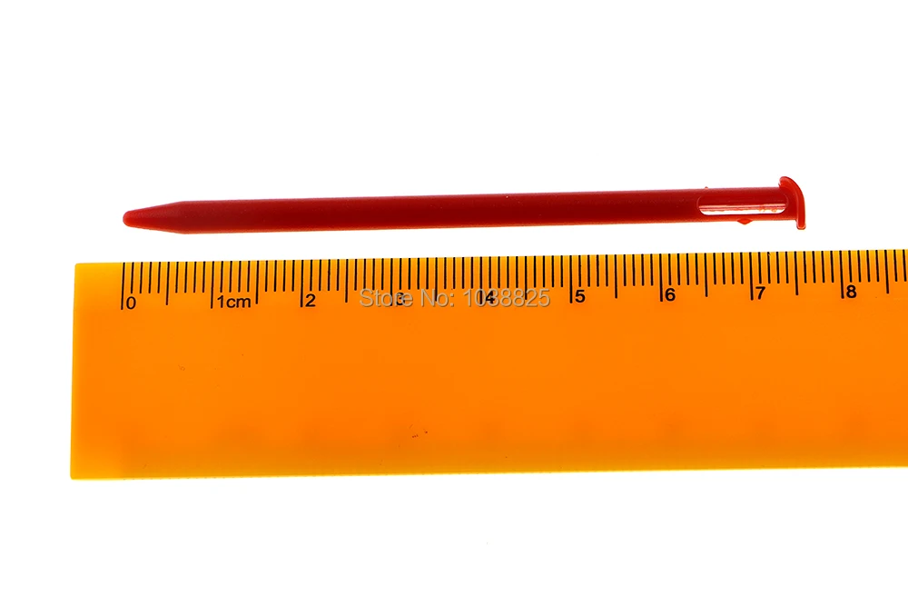 พลาสติกหลายสีหน้าจอสัมผัสสไตลัสปากกาสำหรับนินเทนโดใหม่ 3DS คุณภาพสูง 5 ชิ้น/ล็อต