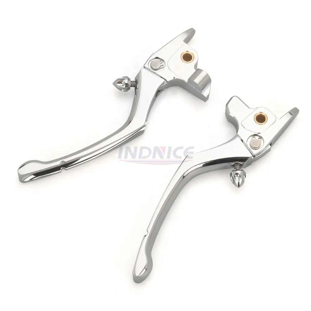 

Black/chromed CNC Cut Regulator Clutch & Brake Lever Set For Harley 2017-2020 Touring street road glide FLHT FLHX FLHR