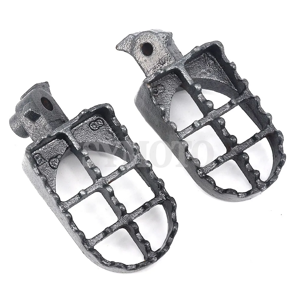 Dirt Bike Motorcycle foot pegs Footrest Pedal For HONDA XR50R XR70R XR80R XR100R 1985 1986 to 2003 For KLR650 KLR 650 1987-2013