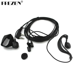Ear Hanging Finger Press-to-Talk Earpiece Headset Compatible with Kenwood BAOFENG UV-5R UV-16 pro UV-82 BF-888S TYT WOUXUN Radio