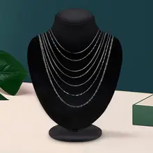 Sterling Silver Necklace with Belcher Chain #4