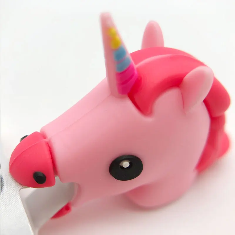 1Pcs Cute Animal unic Cable Protector Cord Wire Cartoon Protection Mini Silicone Cover Charging Cable Winder For Iphone Charger