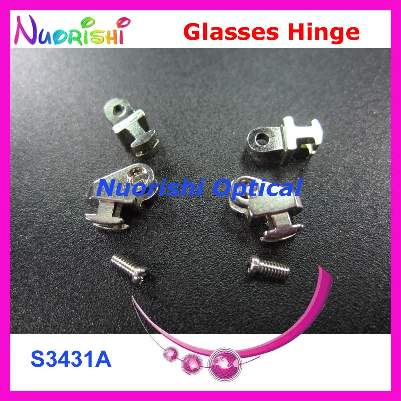 

500sets or 1000pcs Good Quality Glasses Eyeglasses Eyewear Spring Hinge Screws S3431A S3433B Free Shipping