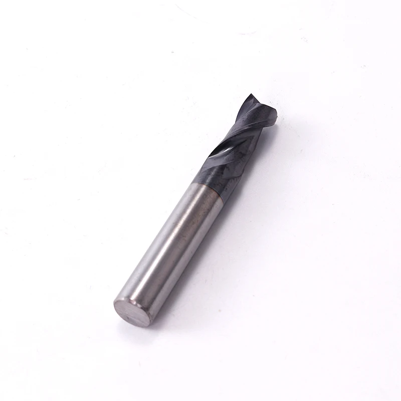 ZGT Metal Cutter Endmill HRC55 2 Flute Milling Tools Alloy Carbide Tungsten Steel Milling Cutter End Mill 3mm 4mm 5mm 6mm 8mm