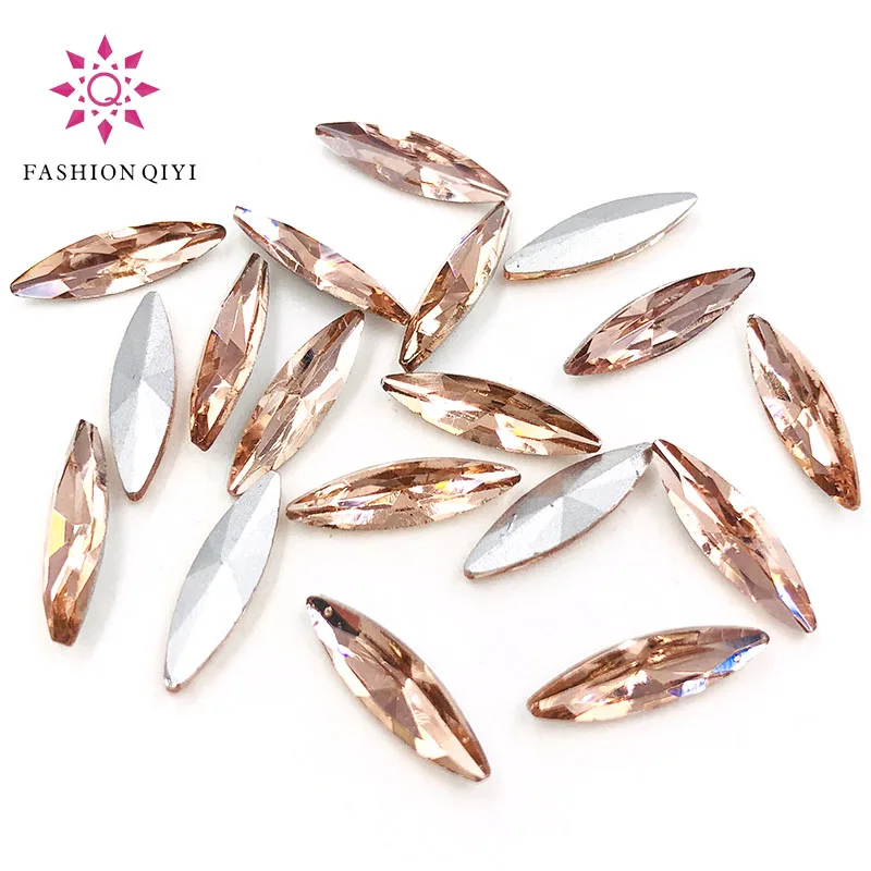 New arrival 4X15mm Horse eye shape Glass Crystal Water red pointback loose rhinestones diy nail art/phone/Clothing accessories