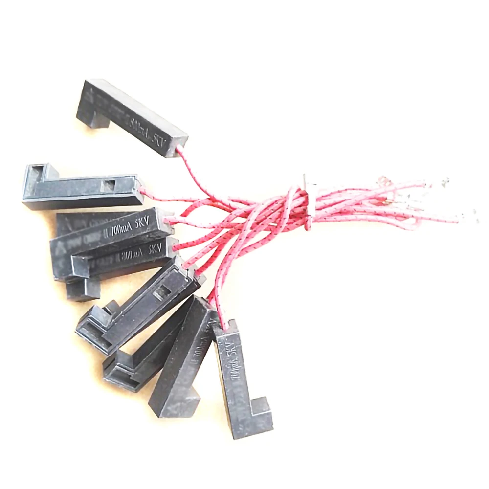 1 pz/lotto Forno A Microonde Parts Integrato Borsette Ad Alta Tensione Fusibile Gruppo Del Tubo di 700mA 5KV per Magnetron Condensatore Accessori Nuovo