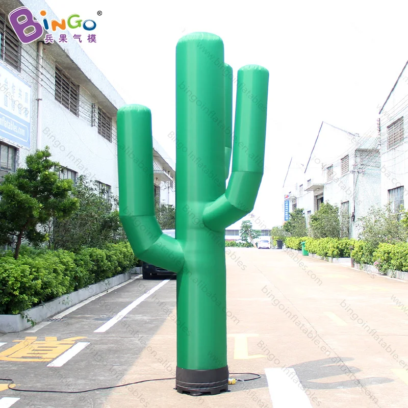 10 Feet Lighted Cactus Decoration 3 Meters High Big Inflatable Cactus Toy - BG-M0099-2