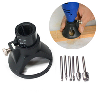 Dremel Electric Grinder Locator, Woodworking Locator Position Marking Polishing, Carving, Graving Locating Horn Milling Cutter