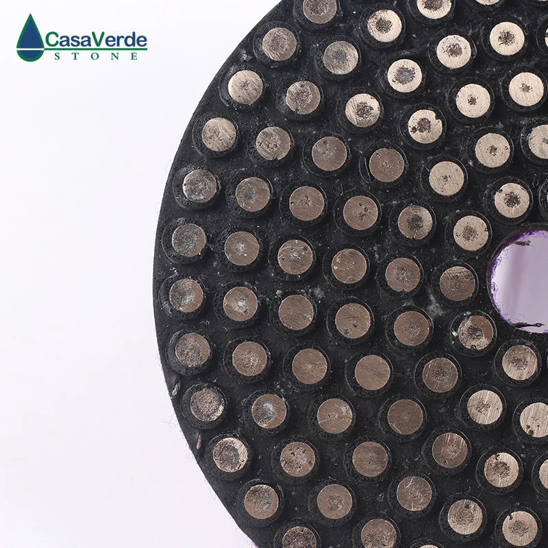 Tablete de polimento vitrificado com 4 "(100mm) para pedra