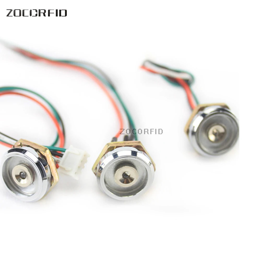 5Pcs/lot Zinc TM Card Tag Conductor iButton Probe Reader 4 lines LED light Key Sensor DS9092