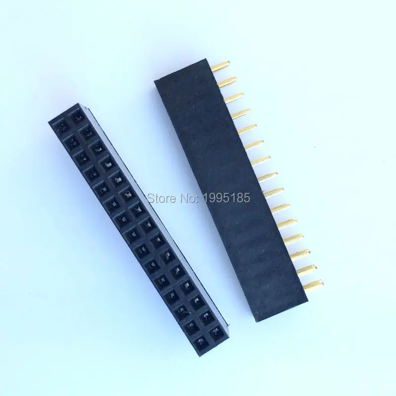 10 Pcs 2.54mm 2x15 Pin 30 Pin Female PCB Double Row Straight Header Strip 2*15