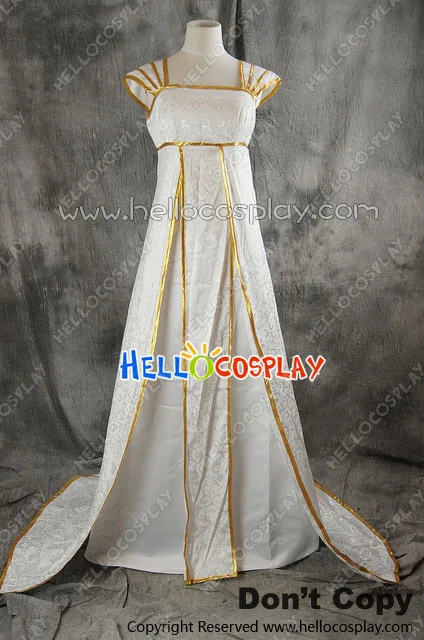 

Fate Zero Cosplay Irisviel Von Einzbern White Dress Costume H008