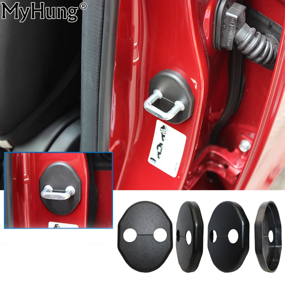 Door Lock  Cover for Mazda Cx-5 2012 2013 Cx5 3 2011 To 2013 For Mazda 5 2008 To 2011  2 4pcs Door Lock Protective Cover