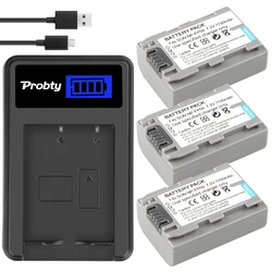 NP-FP50 Battery + Charger for Sony DCR-HC30 70E 80E NP-FP30 NP-FP60 NP-FP70 23E 24  24E  30  30E  32  32E  35  35E  39  39E