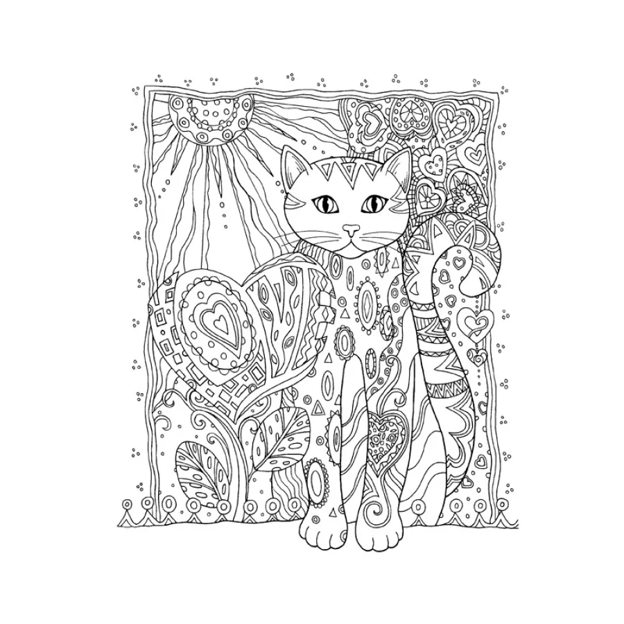 Creative Cats antistress coloring book for adults Relieve Stress art Painting Drawing Graffiti colouring book