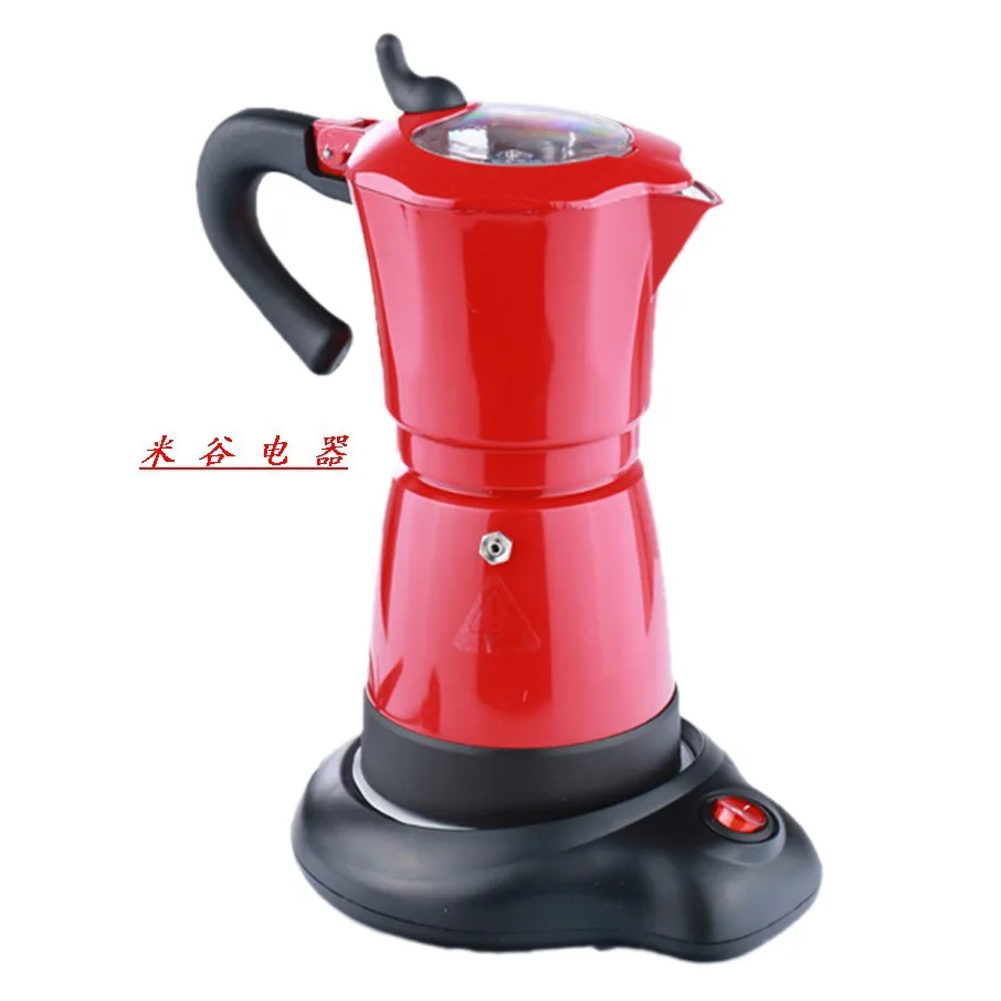 Electric espresso mocha  coffee maker/mocha coffee pot with high quality,and perfect gift for everyone