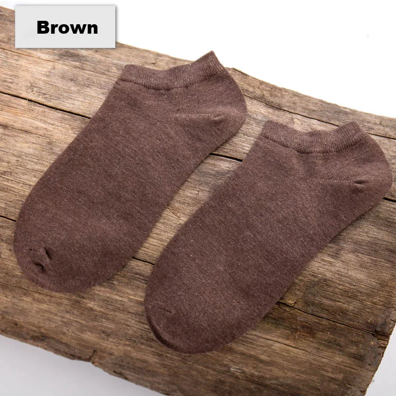 5Pairs/lot High Quality New Arrival Brand Men Socks 100% Bamboo Fiber Men\'s Summer Socks Deodorant Ankle Socks