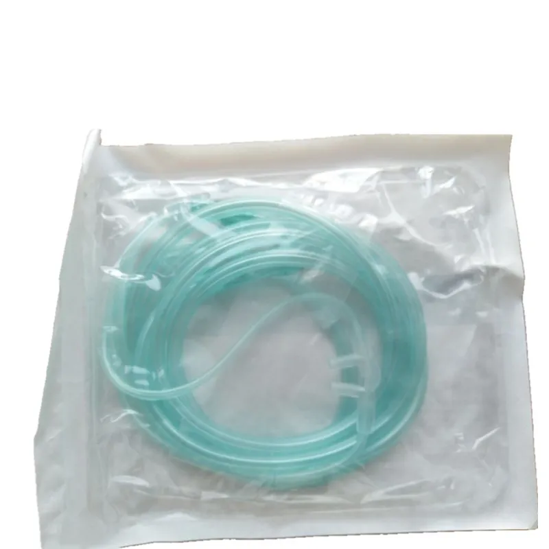 20 Pcs 2 m Multi-function connector Disposable oxygen tube double nasal oxygen tube independent packing medical care