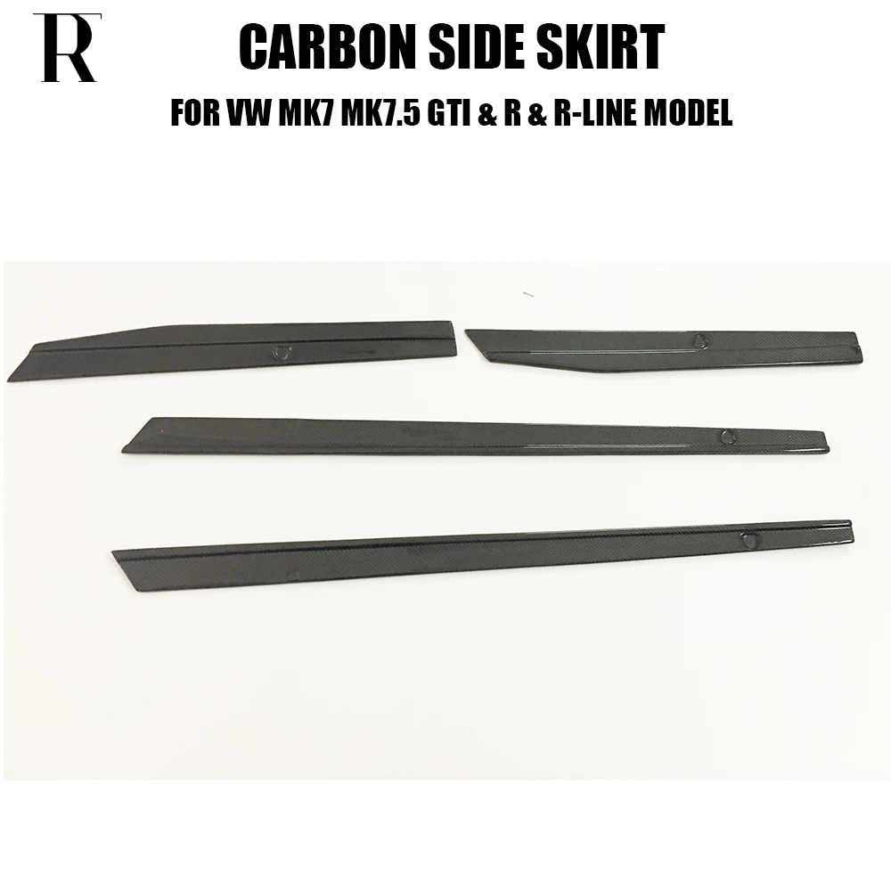 

Carbon Fiber Side Bumper Extension Skirt for VW GOLF 7 MK7 & MK7.5 GTI & R & R-line Model 2015 - 2020