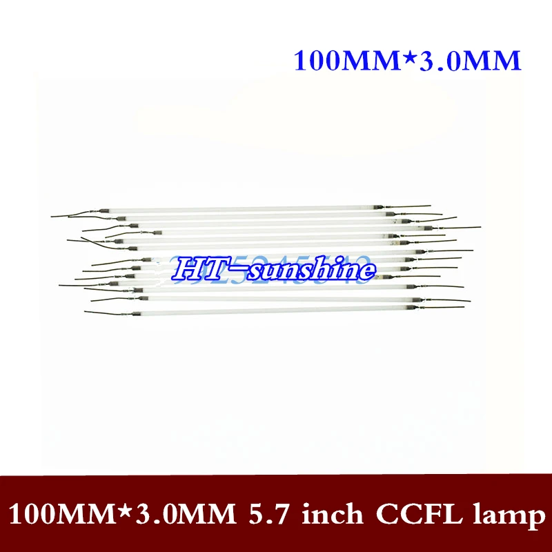 

Super light CCFL LCD 100mm * 3.0mm Backlight Lamp 100MM 5.7 inch lcd CCFL backlight tube free shipping