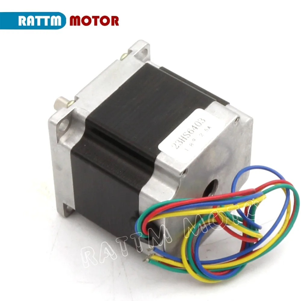 Nema 23 stepper motor 56mm 23HS6403 165Oz-in 2.5A 4 wires 3A for 3D printer parts CNC engraving machine