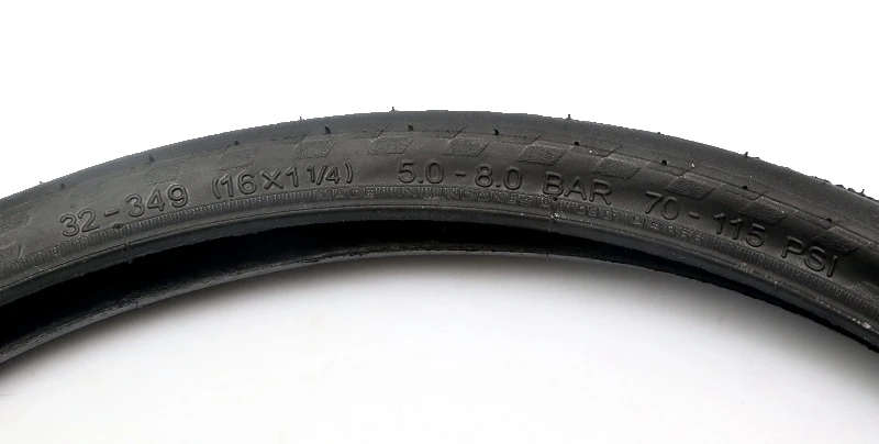 Schwalbe Kojak Wired Tyre for Brompton Bike, 16x1.25 349, 1Pc