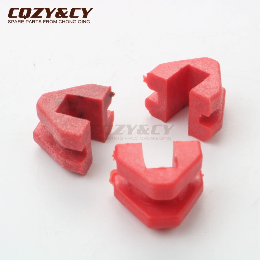 3pc scooter Variator Slider for GY6 50cc 80cc 100cc 139QMB 139QMA  4-stroke