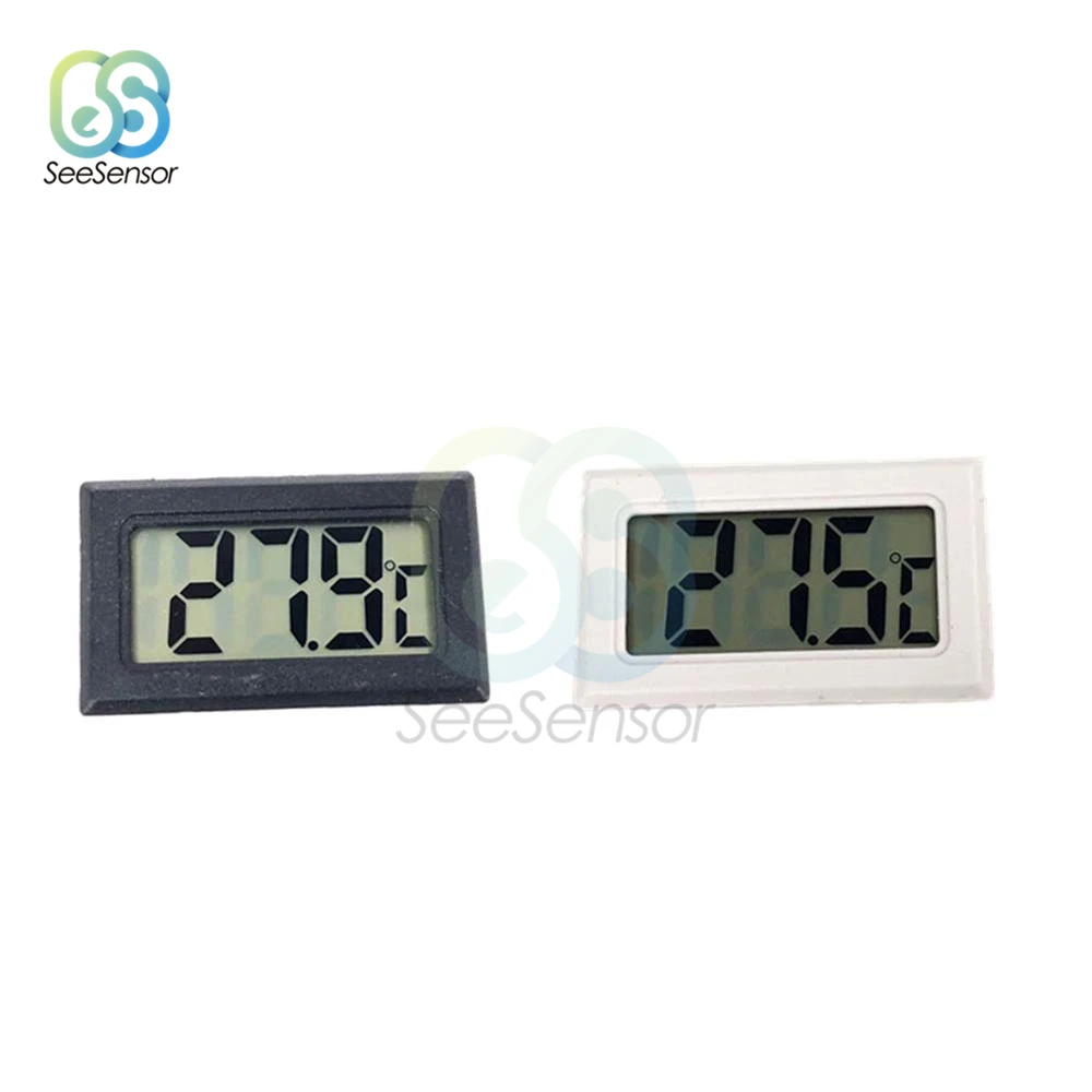 Termometro digitale LCD incorporato per sensore misuratore di temperatura congelatore-50 ~ 110 gradi termometro per frigorifero
