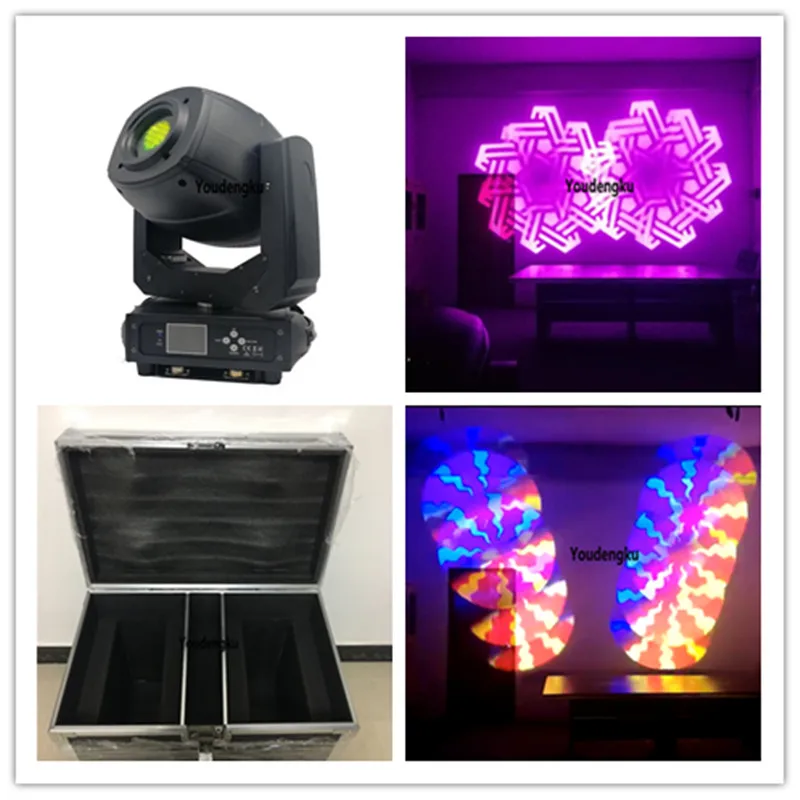 

4 pieces with flightcase disco party decorations lighting moving head gobo led Lyre led zoom moving head spot 230w moving head