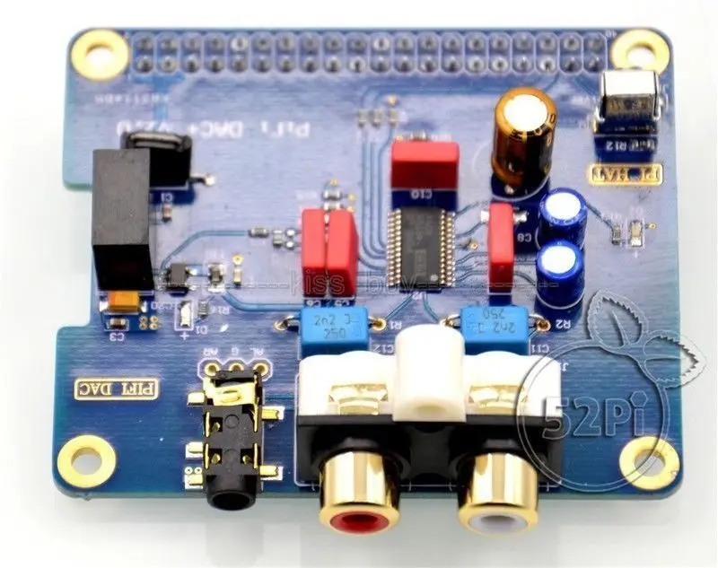 PCM5122 Raspberry pi B + 2/3B HIFI DAC + Scheda Audio Audio Digitale Modulo di Interfaccia I2S Speciale Volumio musica PIR 2B 3